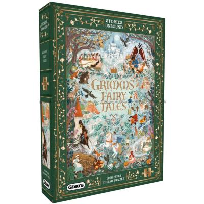 Bag om forfatteren: Grimms eventyr, 1000 brikker