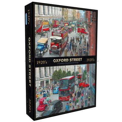 Billede af Oxford Street før og nu, 1000 brikker