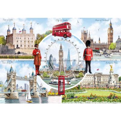 Billede af Macneil: London - Byens puls og historie, 1000 brikker