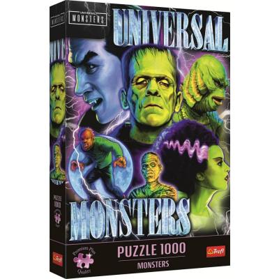 Billede af Monstre fra filmens verden, 1000 brikker