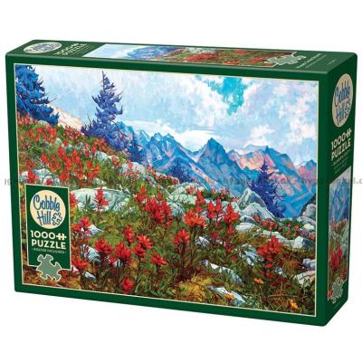 Billede af Sommerblomster i bjergene, 1000 brikker