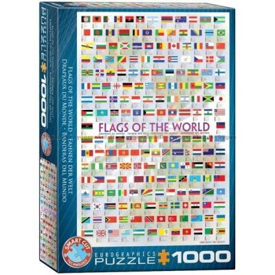 Billede af Flag, 1000 brikker
