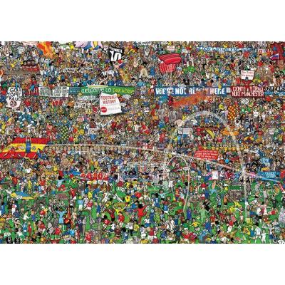Billede af Bennett: Fodboldens historie, 2000 brikker