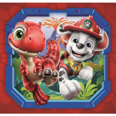 Billede af Paw Patrol: Dino Filmen, 3x48 brikker