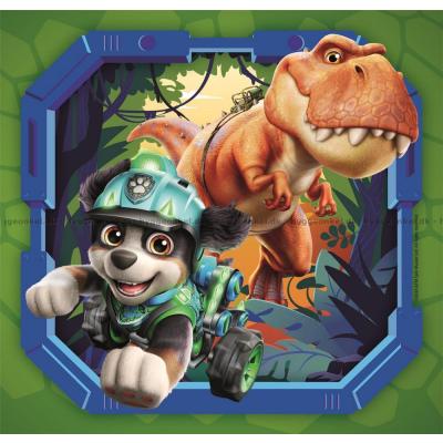 Billede af Paw Patrol: Dino Filmen, 3x48 brikker