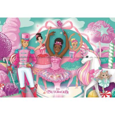 Billede af Barbie og nøddeknækkeren, 104 brikker
