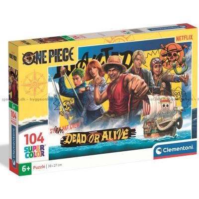Billede af One Piece: Luffy og besætningen, 104 brikker