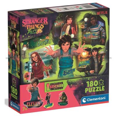 Billede af Stranger Things: Tales from '85 - Heltene, 180 brikker