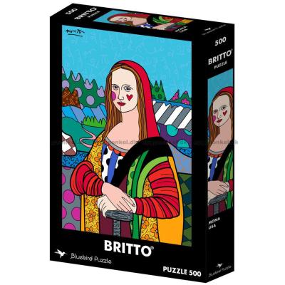 Billede af Britto: Mona Lisa, 500 brikker