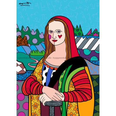 Billede af Britto: Mona Lisa, 500 brikker