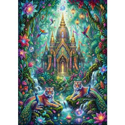 Billede af Tigrenes skjulte tempel, 500 brikker