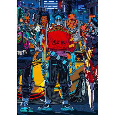 Billede af Cyberpunk 2077: Kickdown, 1000 brikker