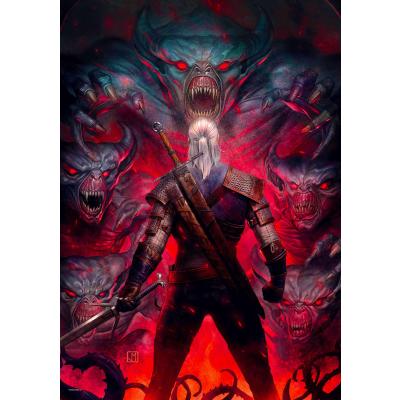 Billede af The Witcher: Corvo Bianco, 1000 brikker