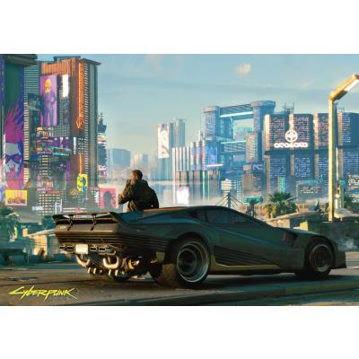 Billede af Cyberpunk 2077: Night City, 1000 brikker