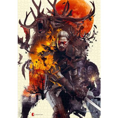 Billede af The Witcher: Monstre, 1000 brikker