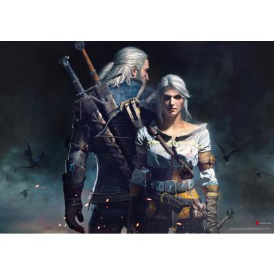 Billede af The Witcher: Geralt & Ciri, 1000 brikker