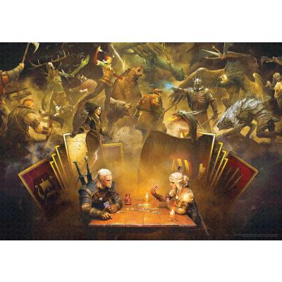 Billede af The Witcher: Spiller Gwent, 1000 brikker