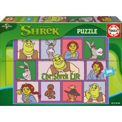 Billede af Shrek, 300 brikker