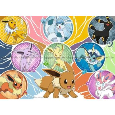 Billede af Pokemon, 4x100 brikker