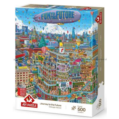 Billede af Fremtidens byliv, 500 brikker