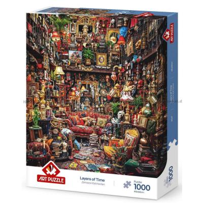 Billede af Samlerens stue, 1000 brikker