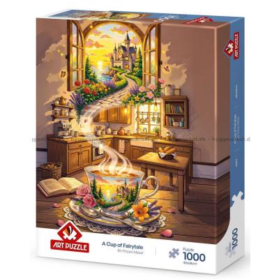 Billede af Eventyrlig tekop, 1000 brikker