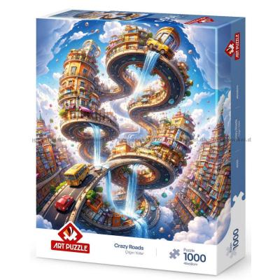 Billede af Vilde veje i skyerne, 1000 brikker