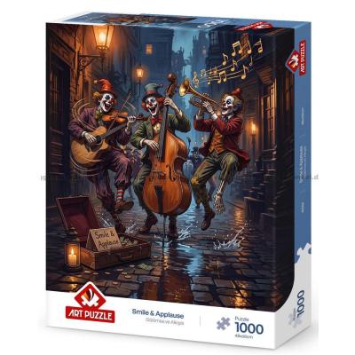 Billede af Gadens gøgler orkester, 1000 brikker