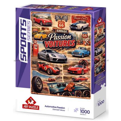 Billede af Benzin og nostalgi, 1000 brikker