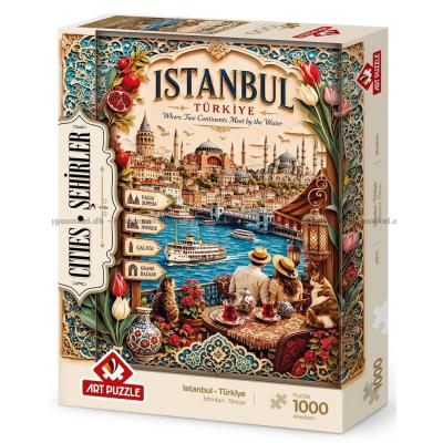Billede af Storbyer i verden: Istanbul, 1000 brikker