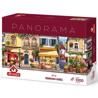 Billede af Fransk gadestemning - Panorama, 1000 brikker