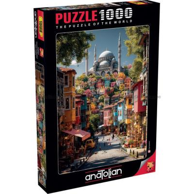 Billede af Farverige gader i Istanbul, 1000 brikker