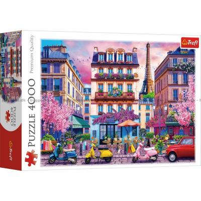 Billede af Paris ved forårstide, 4000 brikker