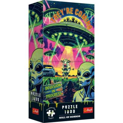Billede af Hall of Horror: Ufo, 1000 brikker