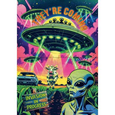Billede af Hall of Horror: Ufo, 1000 brikker