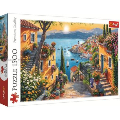 Billede af Blomstrende havudsigt, 1500 brikker
