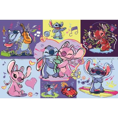 Billede af Disney: Stitch og venner, 300 brikker