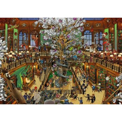 Billede af Oesterle: Biblioteket, 2000 brikker