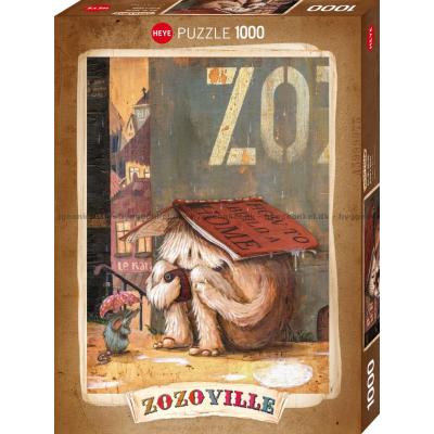Zozoville: I ly for regnen, 1000 brikker