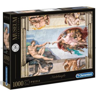 Michelangelo: Adams skabelse - Bibelen, 1000 brikker