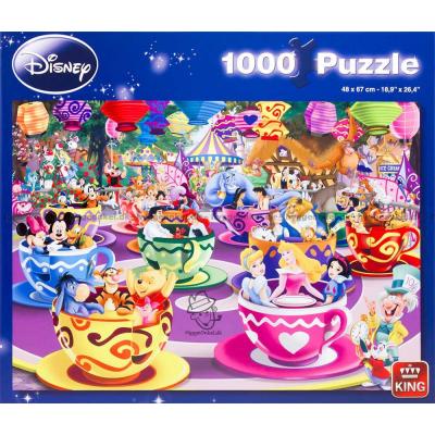 Billede af Disney: Skøre Tekopper, 1000 brikker