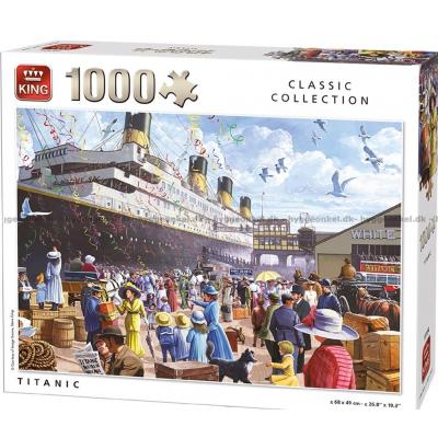 Crisp: Titanic, 1000 brikker