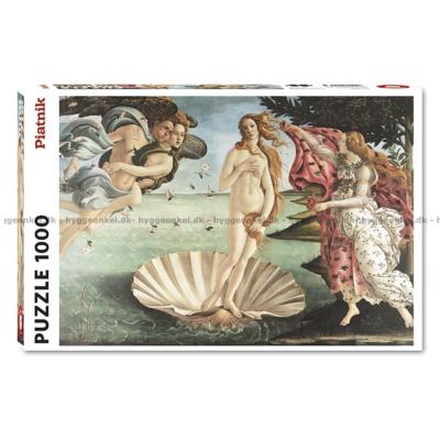Botticelli: Venus fødsel - Kunst, 1000 brikker