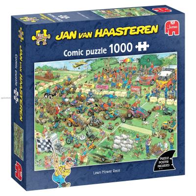 Plæneklipper ræs, 1000 brikker