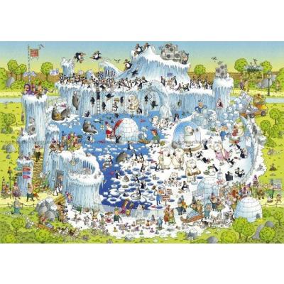 Billede af Degano: Funky Zoo - I polarområdet, 1000 brikker