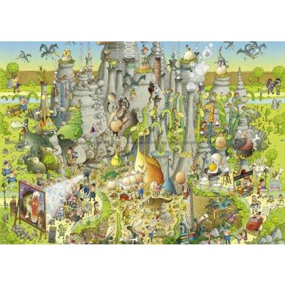 Billede af Degano: Funky Zoo - Jurassic Park, 1000 brikker