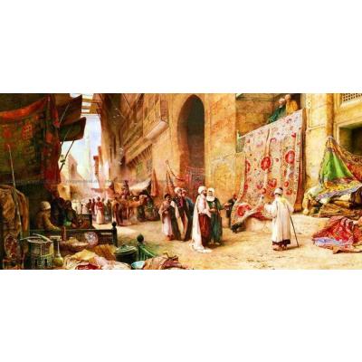 Robertson: Tæppehandleren i Kairo - Panorama, 1500 brikker