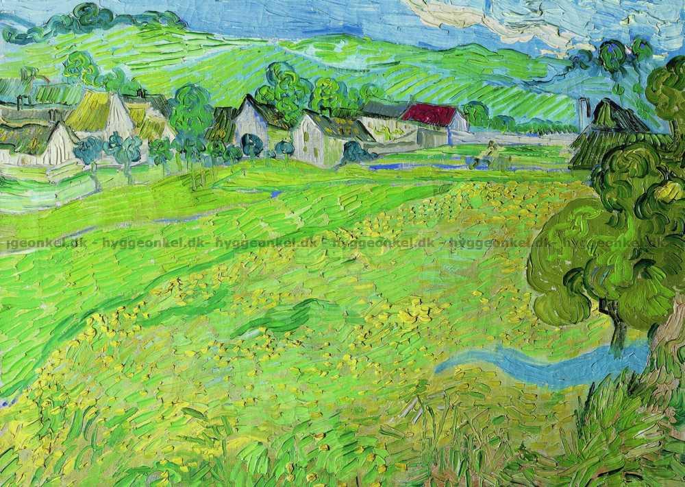 Her kan du købe gogh: les vessenots, auvers, 1000 brikker! Spisestuer selges