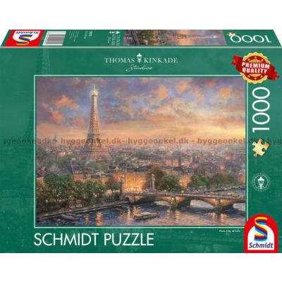 Kinkade: Paris, Frankrig, 1000 brikker