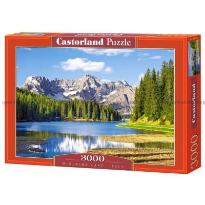 Dolomitterne, Lake Misurina - Italien, 3000 brikker